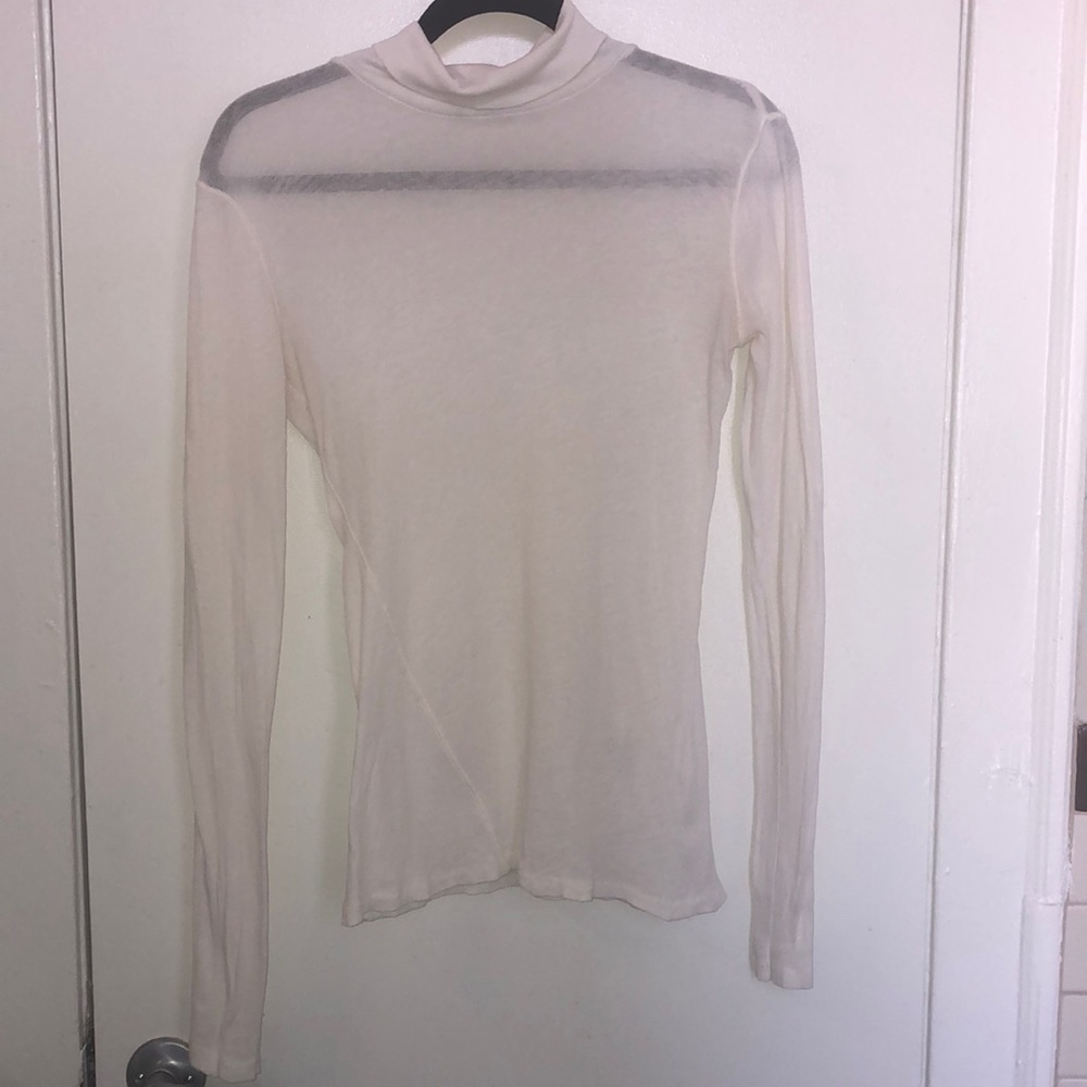 Rag & bone cream layering turtleneck